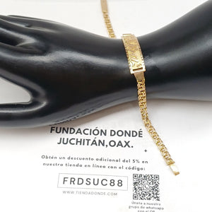 ESCLAVA ORO 10 K 10.2 GRMS (SEMINUEVO)