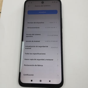 CELULAR XIAOMI REDMI 13 24049RN28L (2024) 256 GB 8 GB RAM (SEMINUEVO)