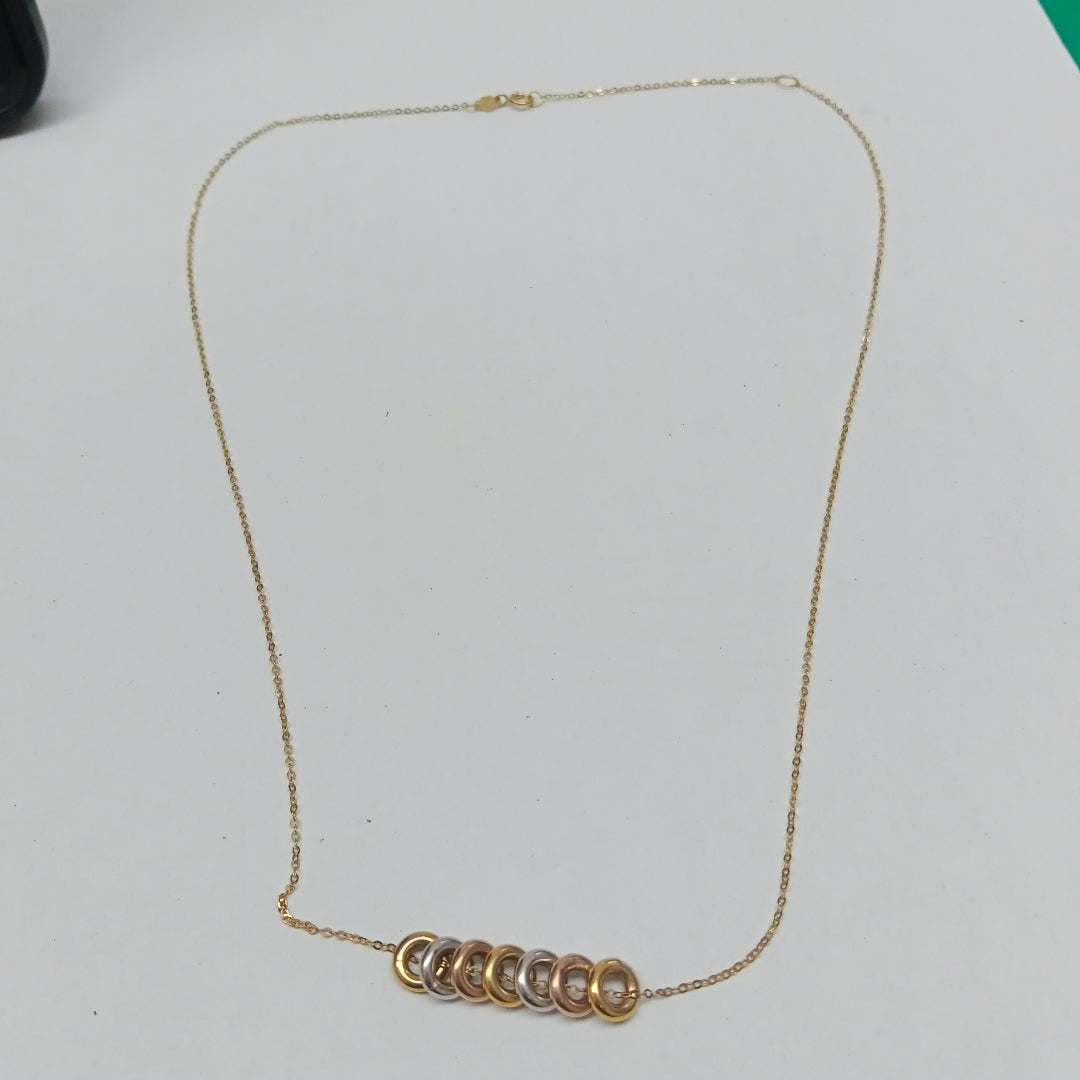 COLLAR ORO 10 K 1.9 GRMS (SEMINUEVO)