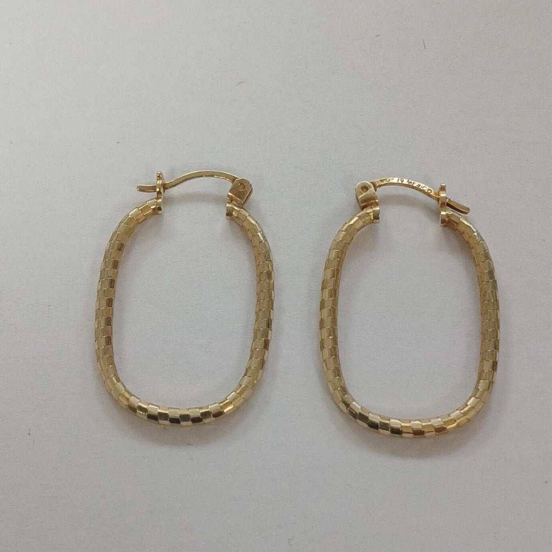 ARRACADAS PAR ORO 10 K 1.9 GRMS (SEMINUEVO)