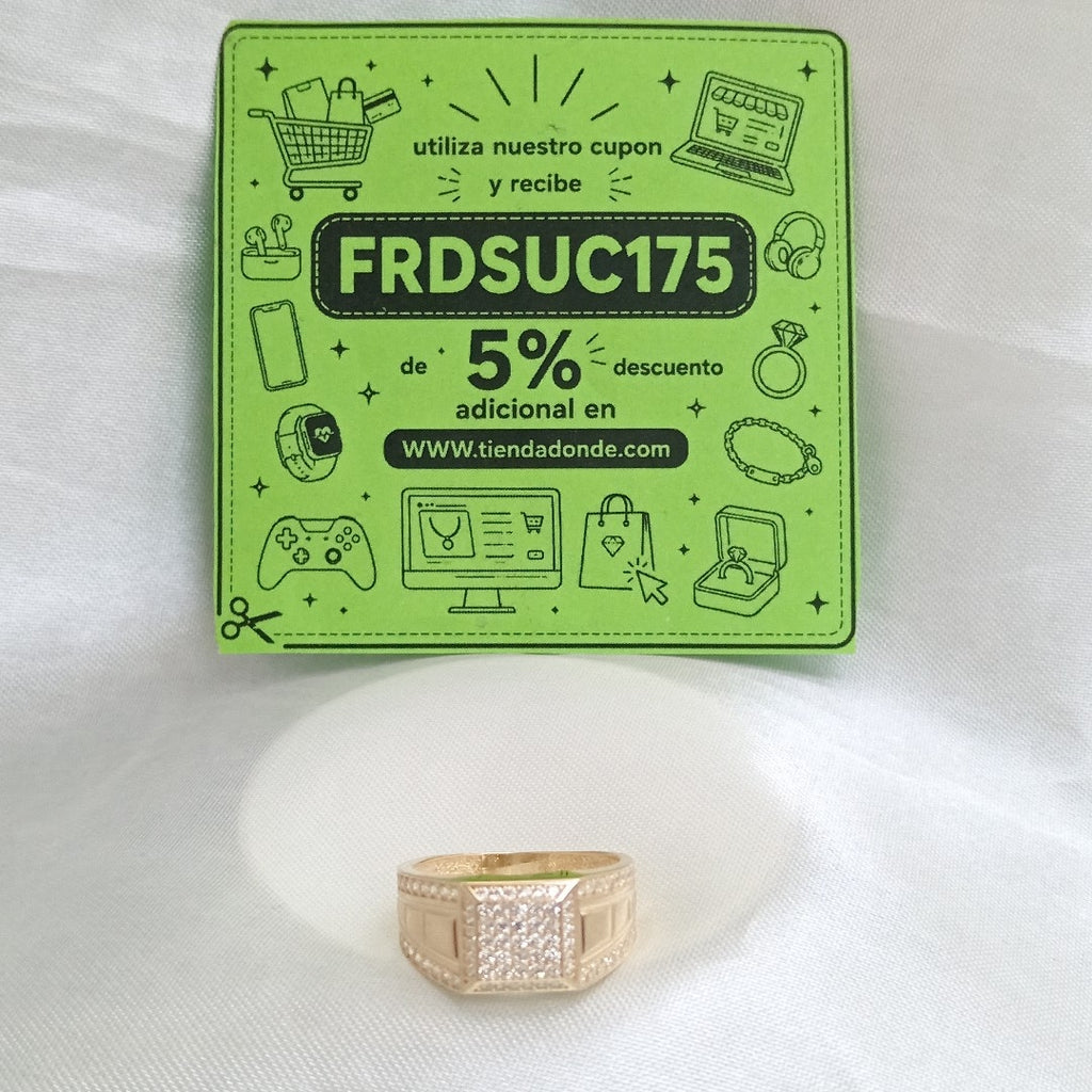 ANILLOS CABALLERO ORO 14K 3.9 (NUEVO)