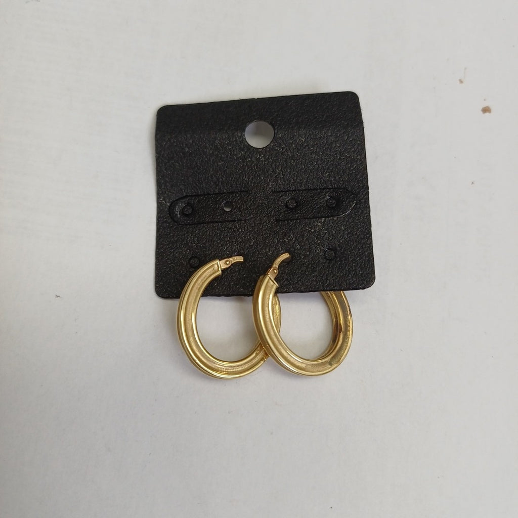 ARRACADAS PAR ORO 14 K 1.9 GRMS (SEMINUEVO)