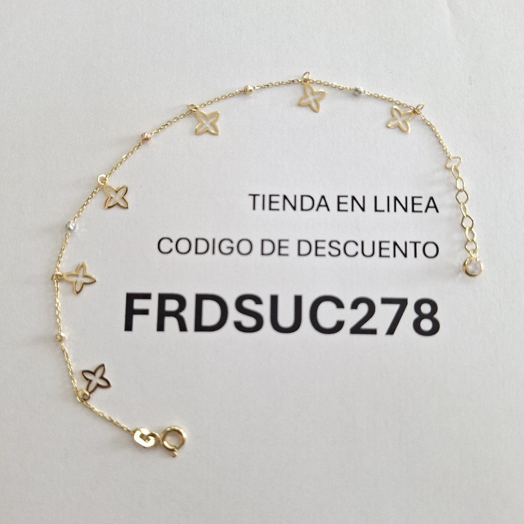 PULSERAS DAMA ORO 14K 1.2 (NUEVO)