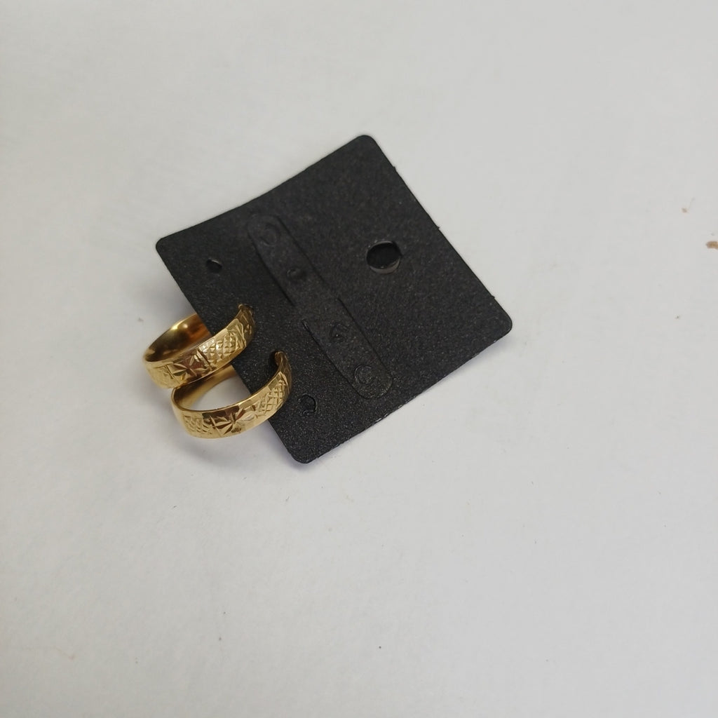 ARRACADAS PAR ORO 14 K 1.8 GRMS (SEMINUEVO)