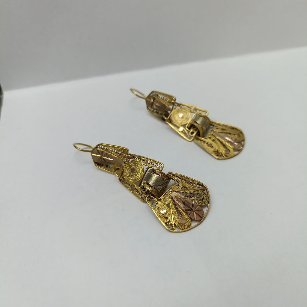 ARETES PAR ORO 8 K 9.7 GRMS (SEMINUEVO)