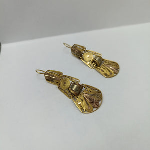 ARETES PAR ORO 8 K 9.7 GRMS (SEMINUEVO)