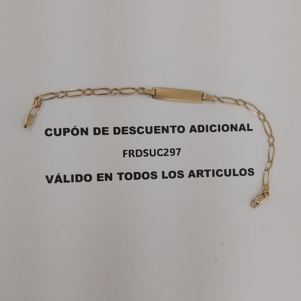 ESCLAVA ORO 10 K 2.8 GRMS (SEMINUEVO)