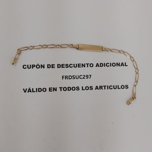 ESCLAVA ORO 10 K 2.8 GRMS (SEMINUEVO)