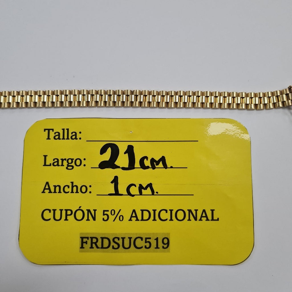 PULSERA ORO 14 K 43.1 GRMS (SEMINUEVO)