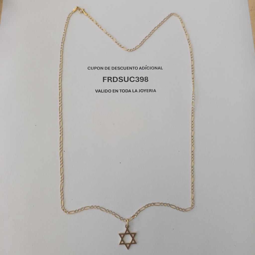 CADENA, DIJE ORO 14 K 4.1 GRMS (SEMINUEVO)