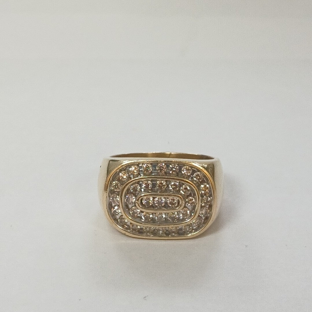 ANILLO ORO 14 K 8.3 GRMS (SEMINUEVO)