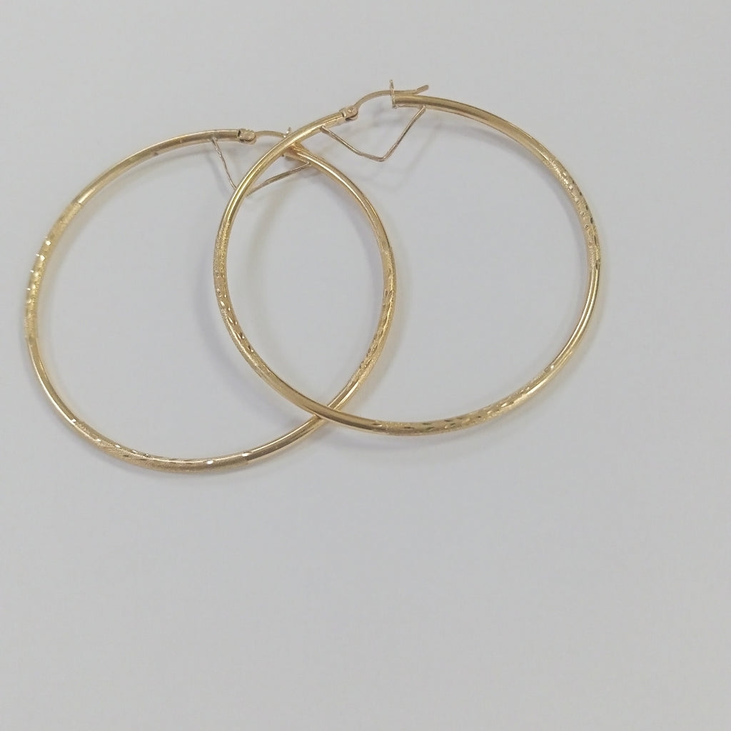 ARRACADAS PAR ORO 14 K 5,10 GRMS (SEMINUEVO)
