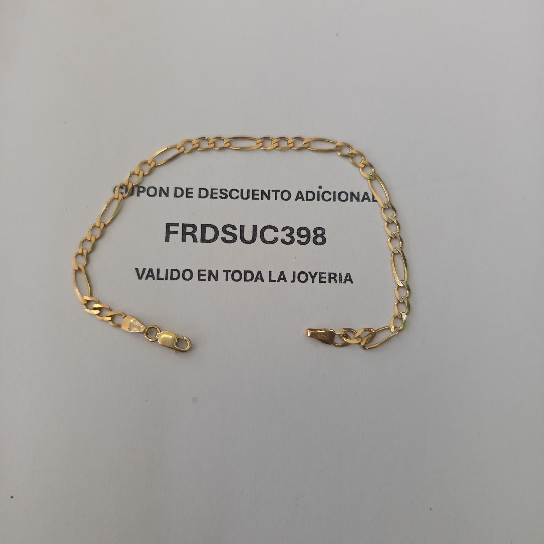 PULSERA ORO 14 K 2.7 GRMS (SEMINUEVO)