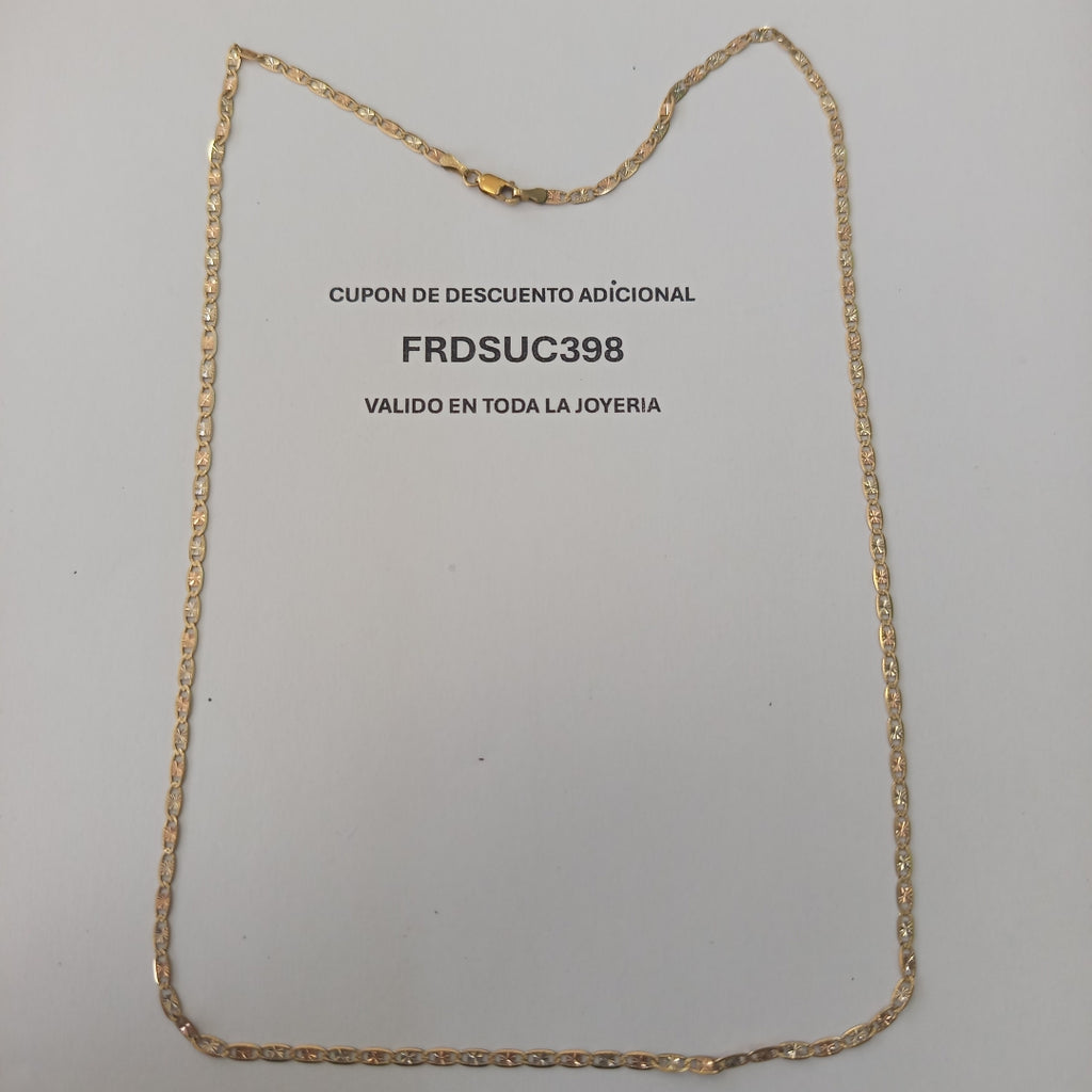 CADENA ORO 10 K 4.9 GRMS (SEMINUEVO)