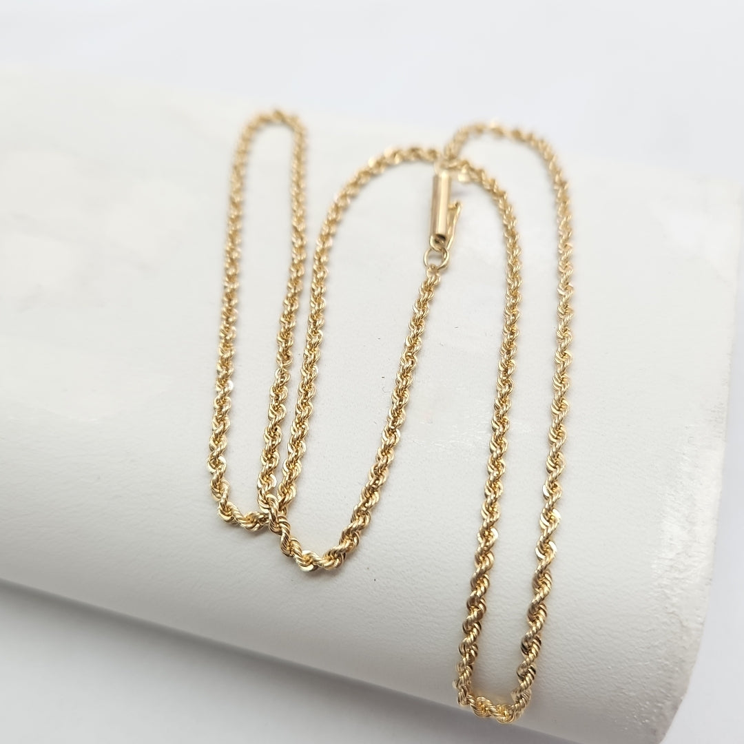 CADENA ORO 14 K 5,10 GRMS (SEMINUEVO)