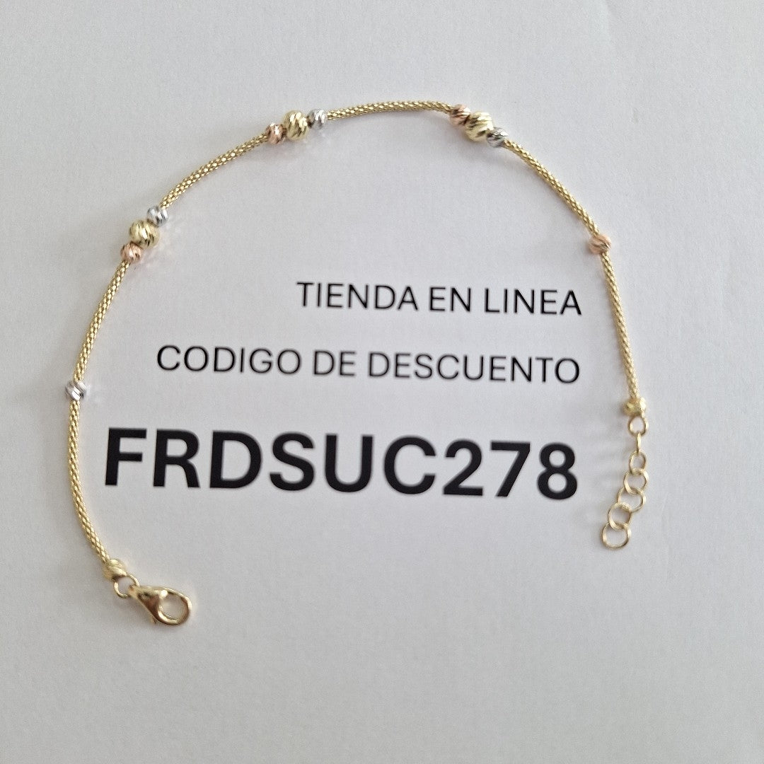 PULSERAS DAMA ORO 14K 2.1 (NUEVO)
