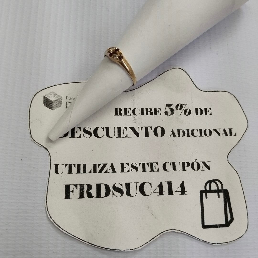 ANILLITO ORO 14 K 1.7 GRMS (SEMINUEVO)