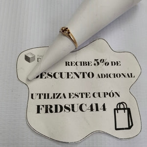 ANILLITO ORO 14 K 1.7 GRMS (SEMINUEVO)