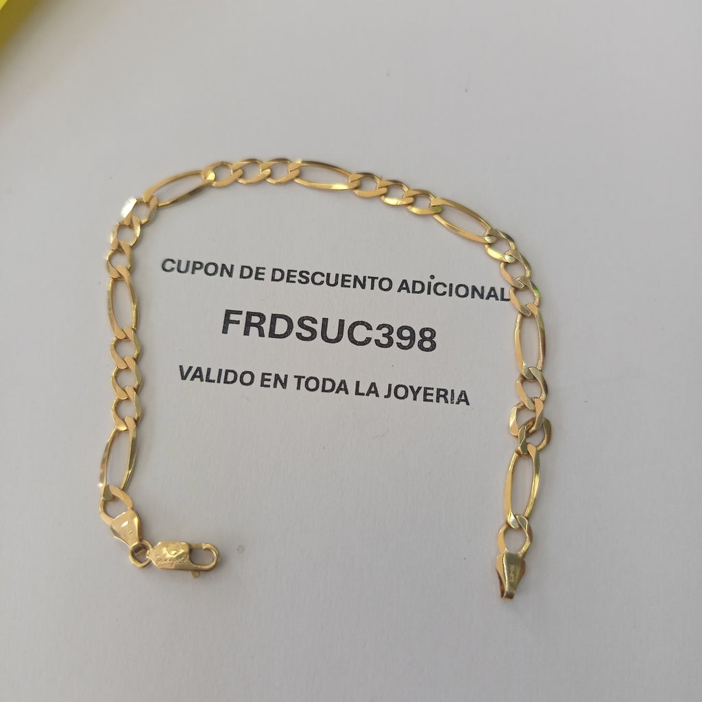 PULSERA ORO 14 K 6.4 GRMS (SEMINUEVO)