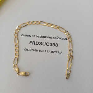 PULSERA ORO 14 K 6.4 GRMS (SEMINUEVO)