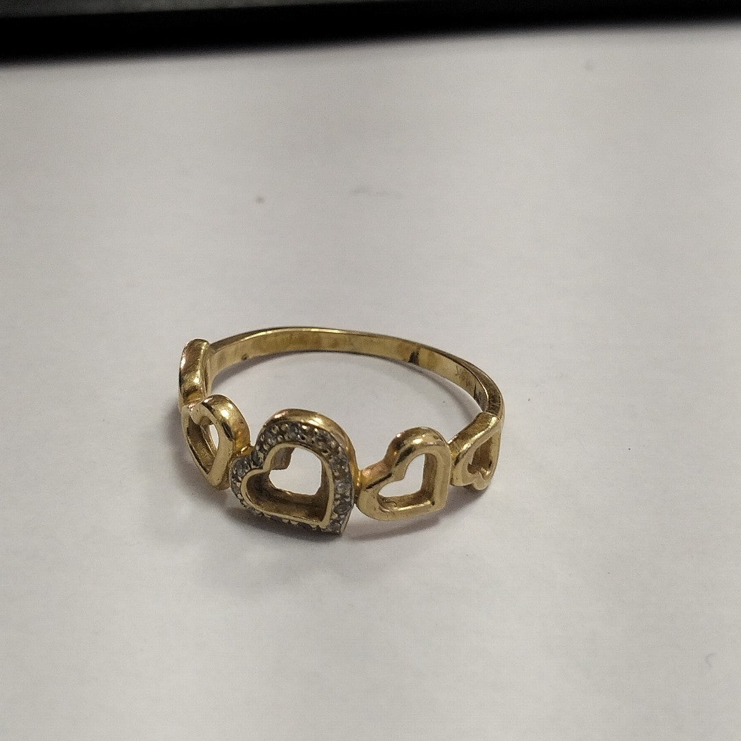 ANILLO ORO 14 K 2.4 GRMS (SEMINUEVO)