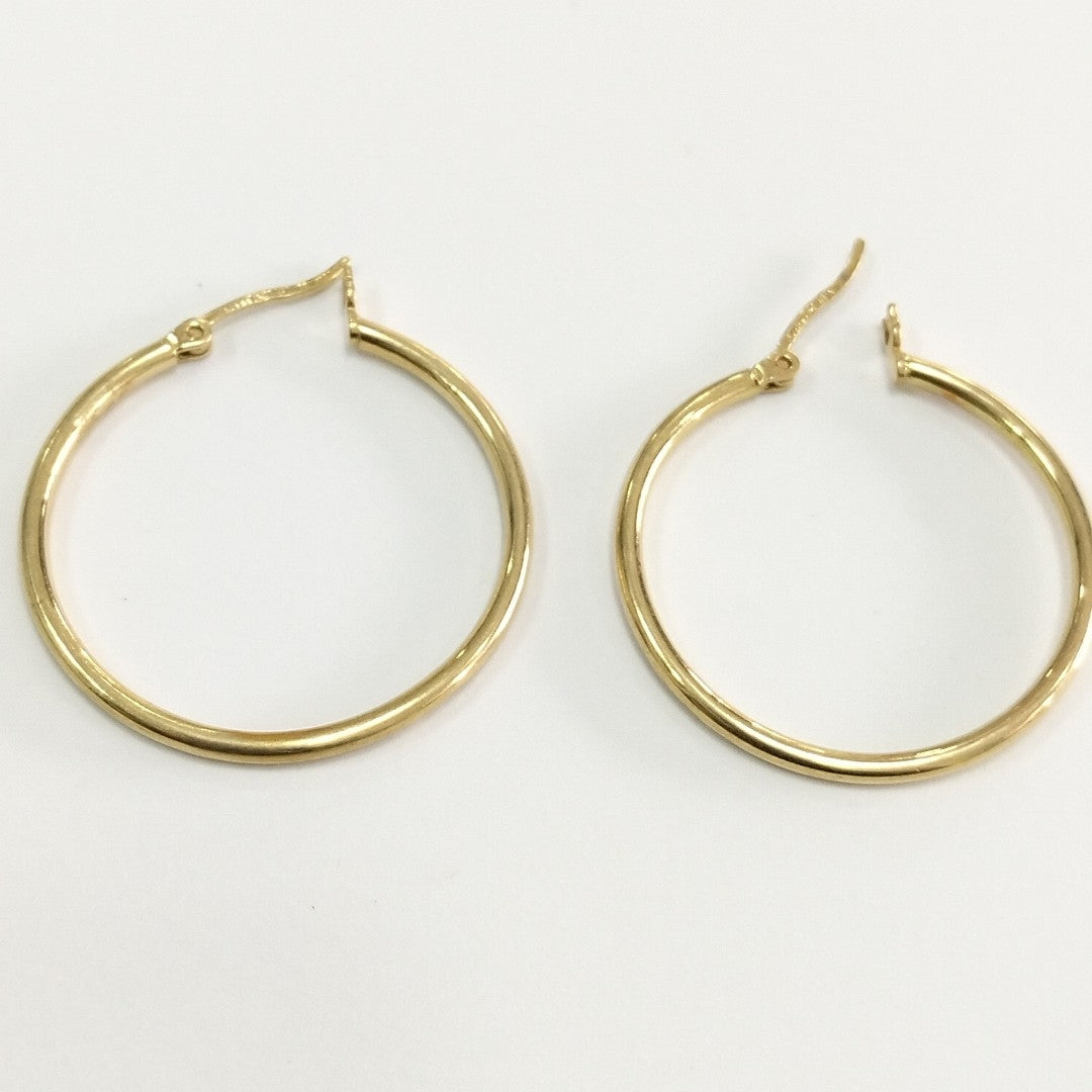 ARRACADAS PAR ORO 14 K 2.4 GRMS (SEMINUEVO)