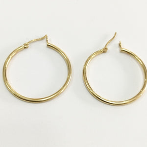 ARRACADAS PAR ORO 14 K 2.4 GRMS (SEMINUEVO)