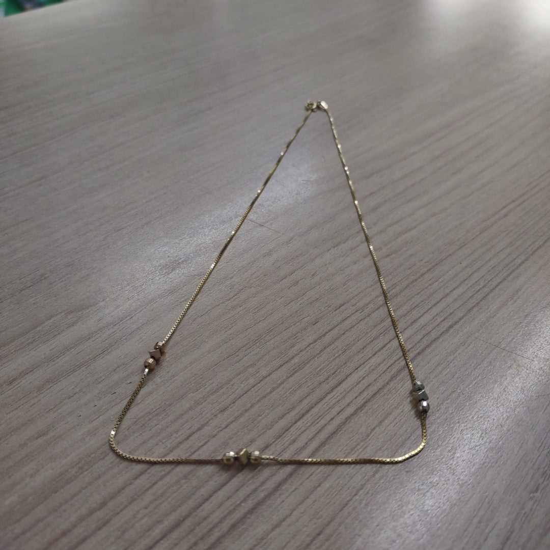GARGANTILLA ORO 14 K 2.8 GRMS (SEMINUEVO)