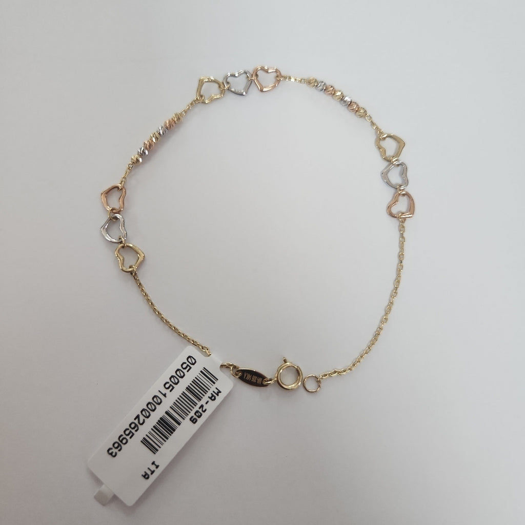 PULSERAS DAMA ORO 14K 1.8 (NUEVO)