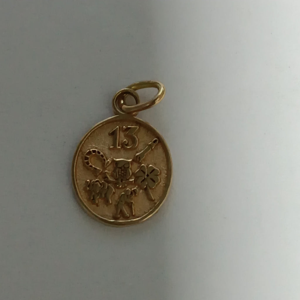 DIJE ORO 14 K 1.6 GRMS (SEMINUEVO)