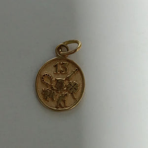 DIJE ORO 14 K 1.6 GRMS (SEMINUEVO)