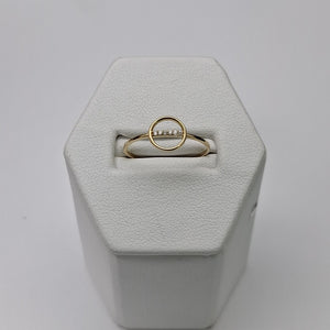 ANILLOS DAMA ORO 14K 0.7 (NUEVO)