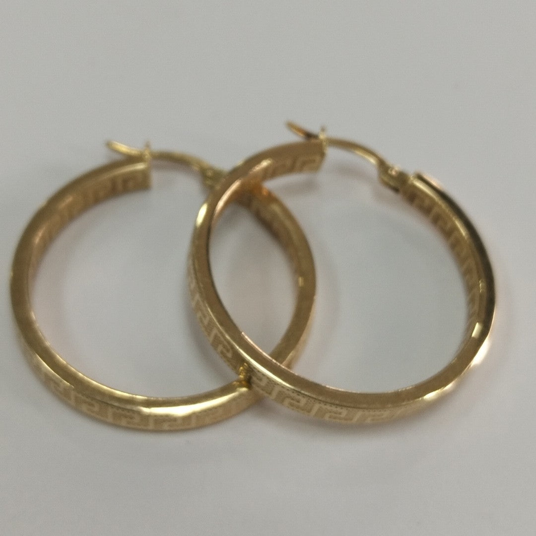 ARRACADAS PAR ORO 14 K 2.5 GRMS (SEMINUEVO)