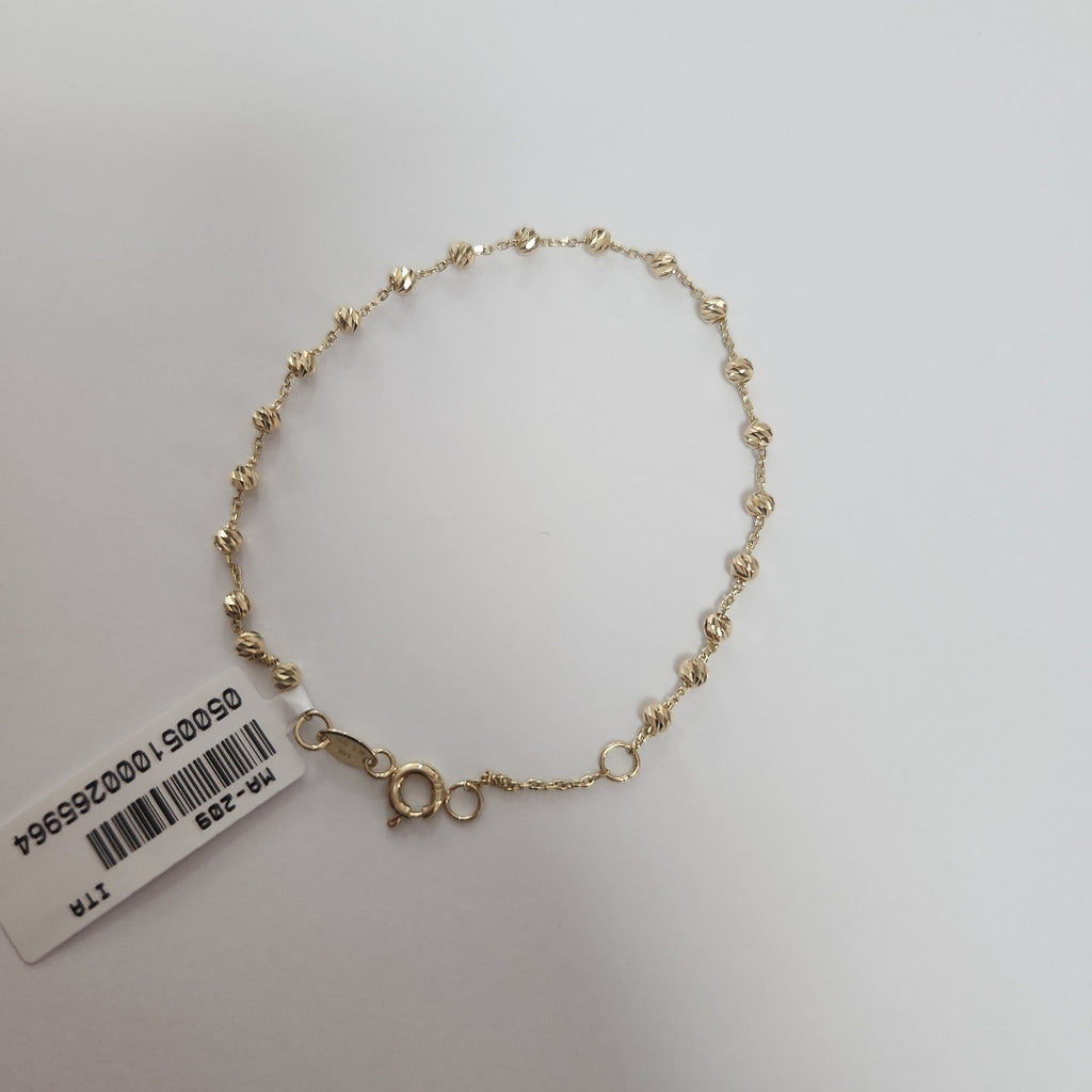 PULSERAS DAMA ORO 14K 1.2 (NUEVO)