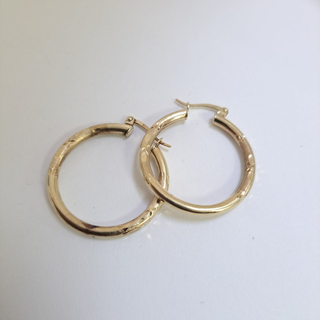 ARRACADAS PAR ORO 10 K 3.5 GRMS (SEMINUEVO)
