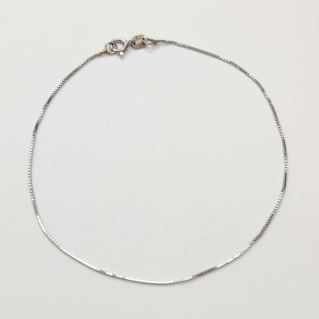 PULSERA ORO, ORO BLANCO 14 K 0.5 GRMS (SEMINUEVO)