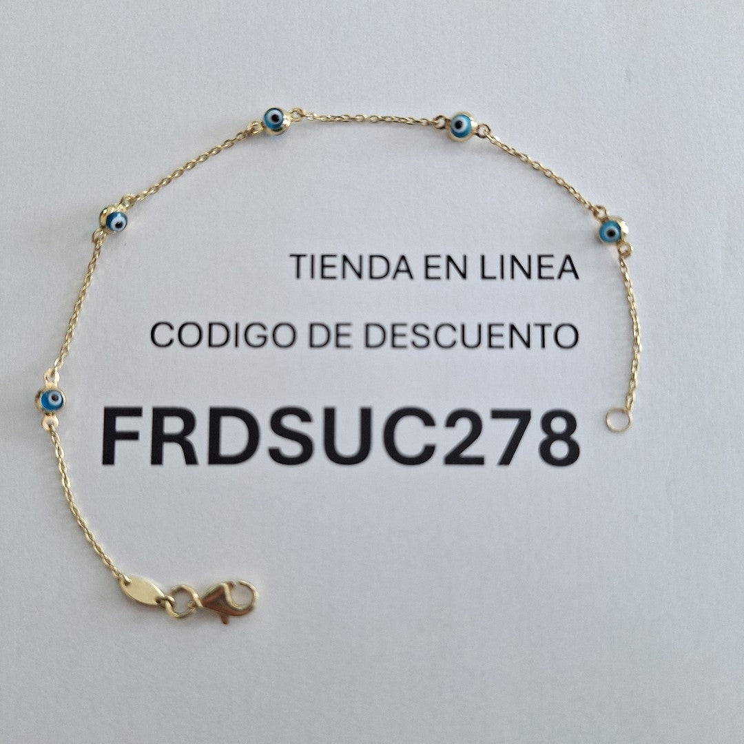 PULSERAS DAMA ORO 14K 1.5 (NUEVO)