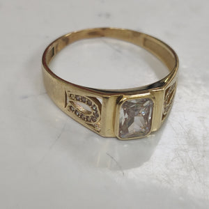 ANILLO ORO 10 K 2.7 GRMS (SEMINUEVO)