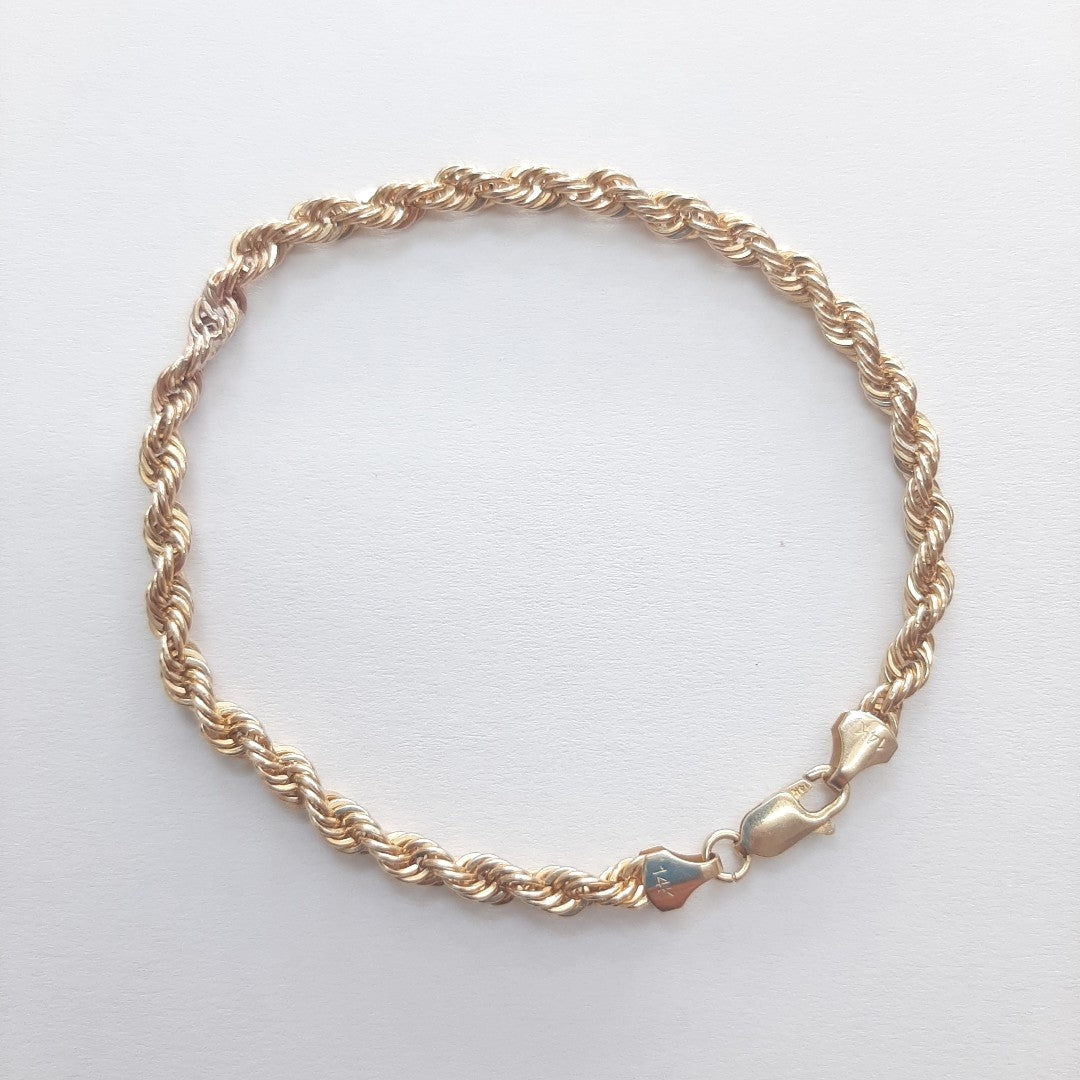 PULSERA ORO 14 K 3.8 GRMS (SEMINUEVO)