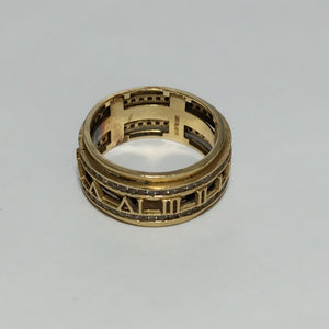 ANILLO ORO 14 K 6,00 GRMS (SEMINUEVO)