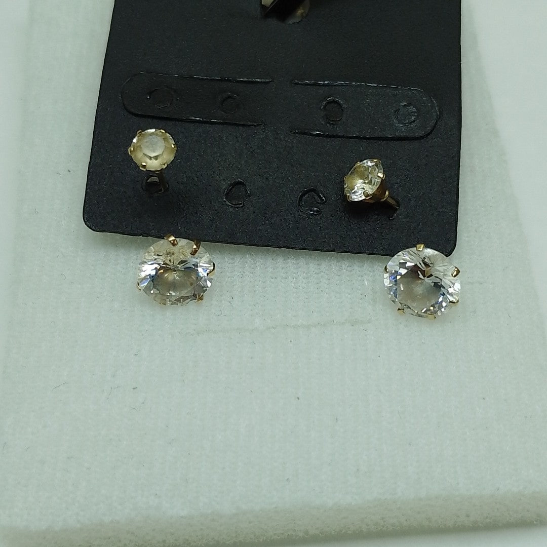 ARETES PAR ORO 10 K 1.9 GRMS (SEMINUEVO)