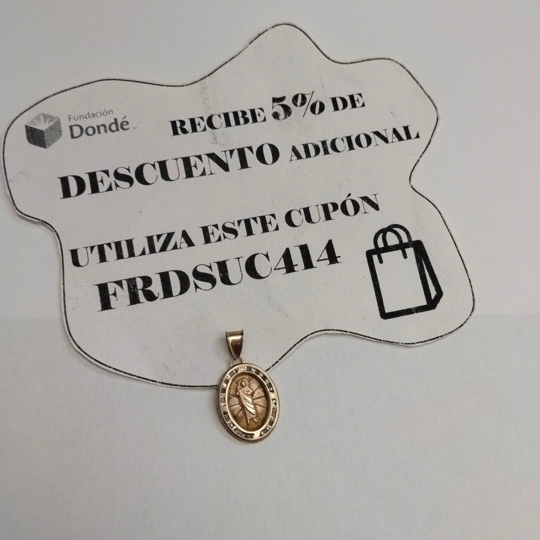 DIJE ORO 10 K 0.9 GRMS (SEMINUEVO)