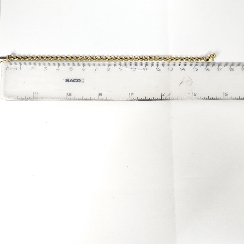 PULSERA ORO, ORO COMBINADO 14 K 5.7 GRMS (SEMINUEVO)