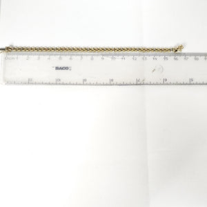 PULSERA ORO, ORO COMBINADO 14 K 5.7 GRMS (SEMINUEVO)