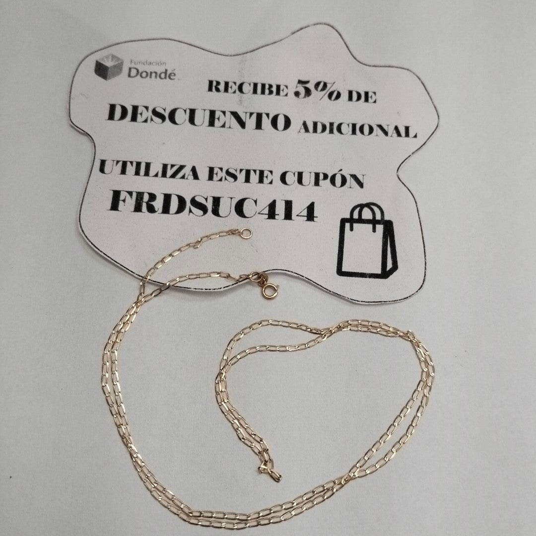CADENA ORO 10 K 1.4 GRMS (SEMINUEVO)