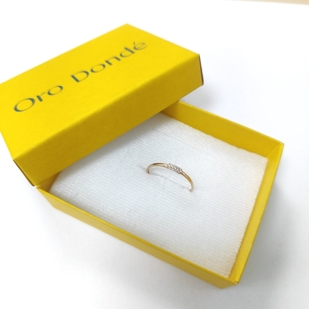 ANILLOS DAMA ORO 14K 0.6 (NUEVO)