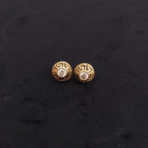 ARETES PAR ORO 8 K 1.8 GRMS (SEMINUEVO)