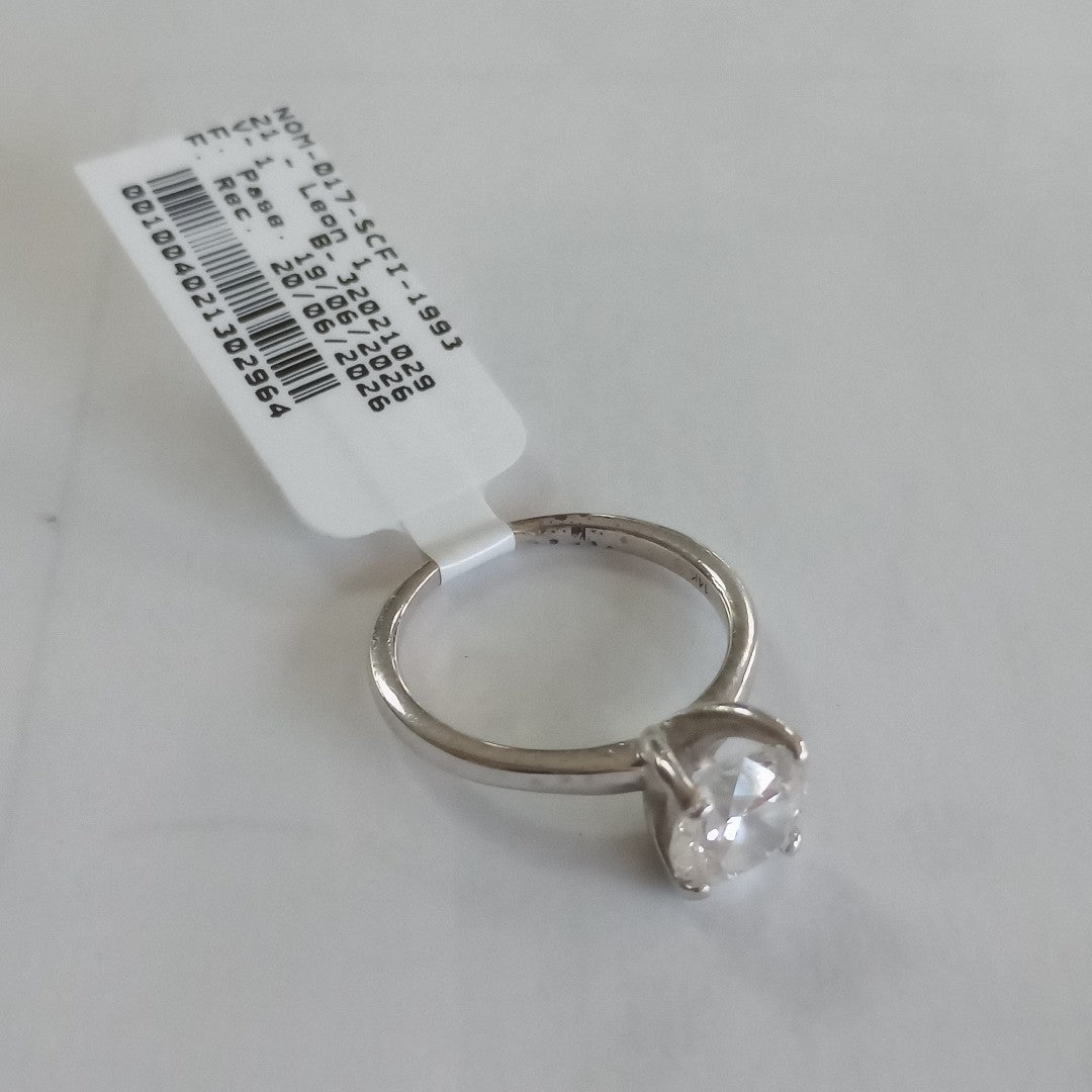 ANILLITO ORO BLANCO 14 K 3.7 GRMS (SEMINUEVO)