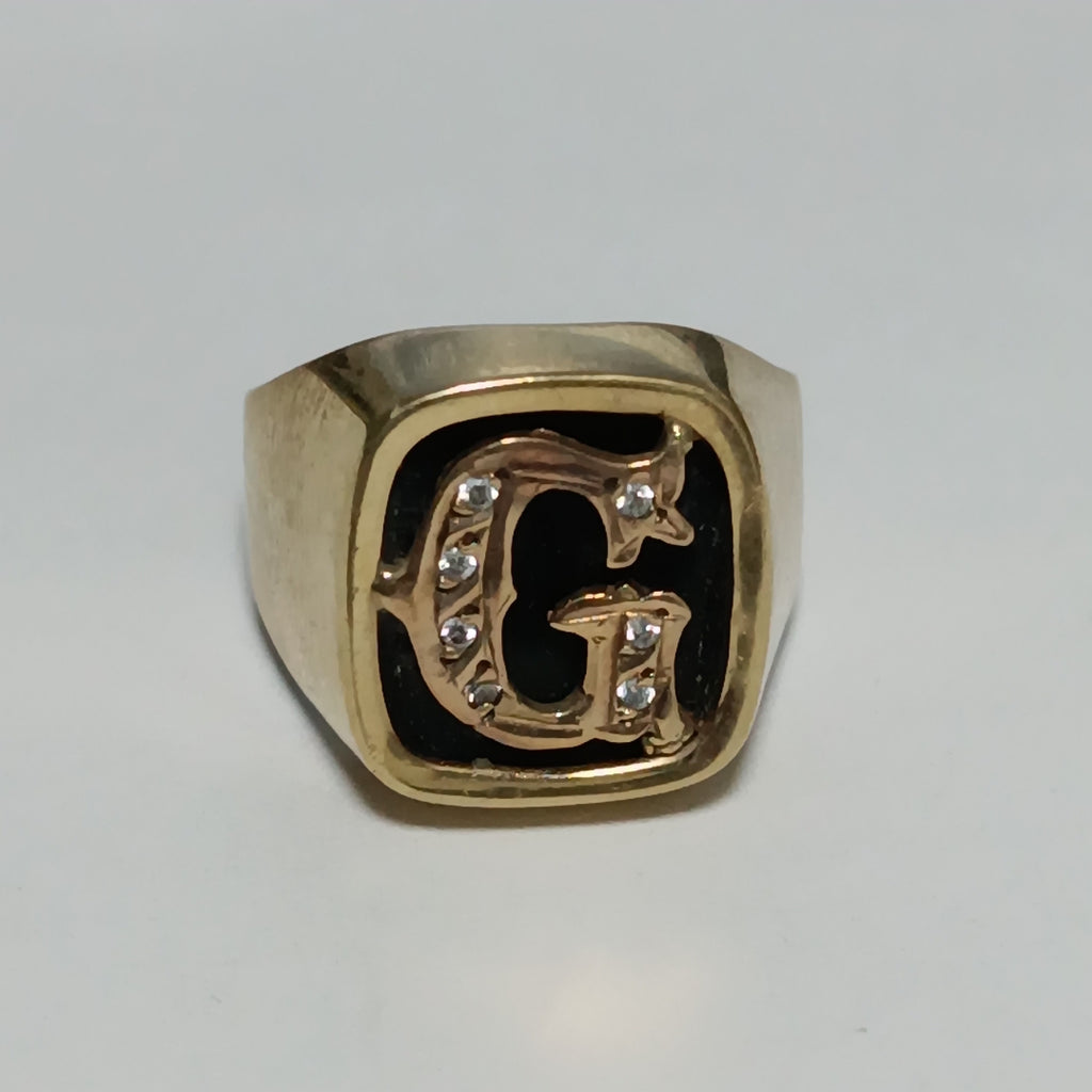ANILLO ORO 10 K 6.3 GRMS (SEMINUEVO)