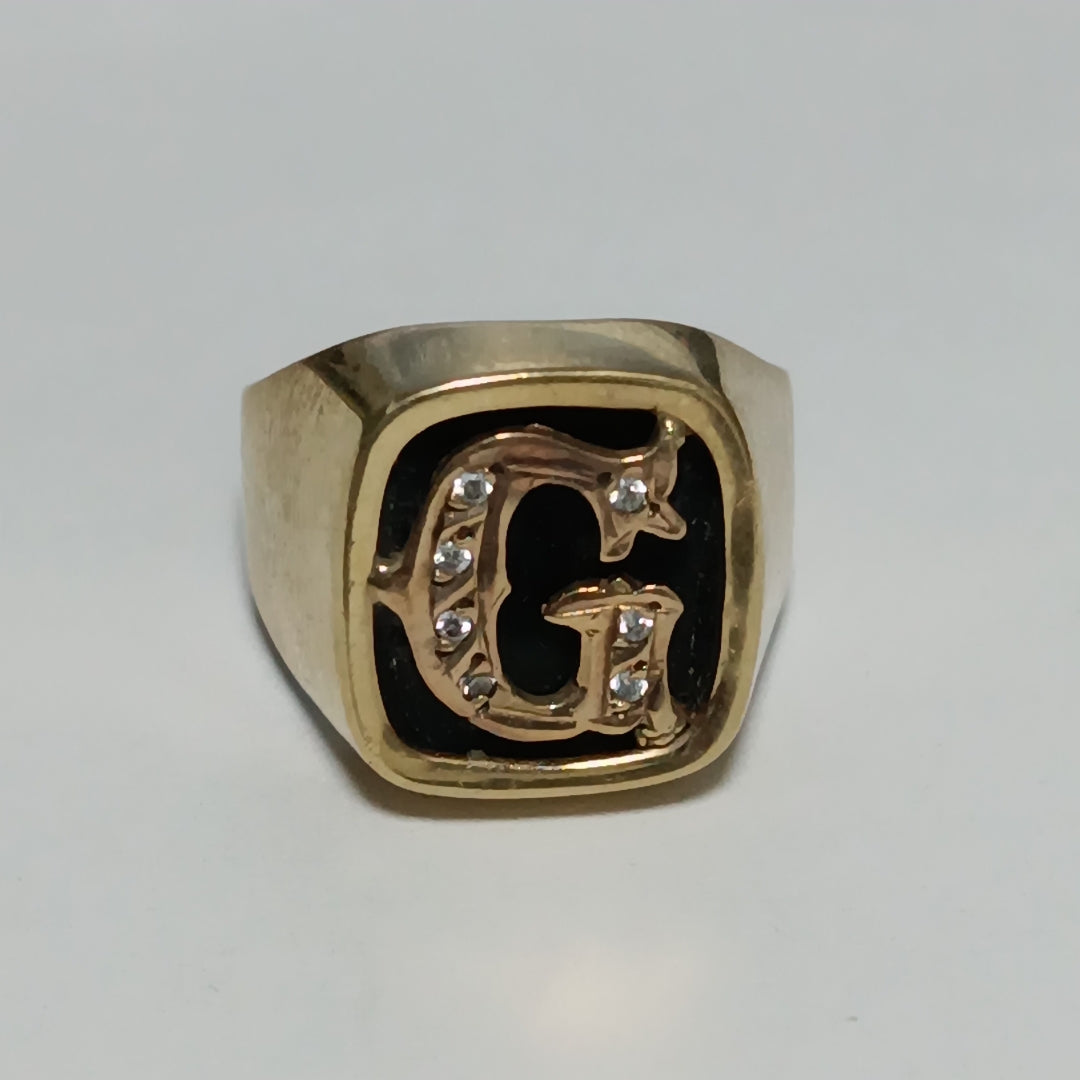 ANILLO ORO 10 K 6.3 GRMS (SEMINUEVO)